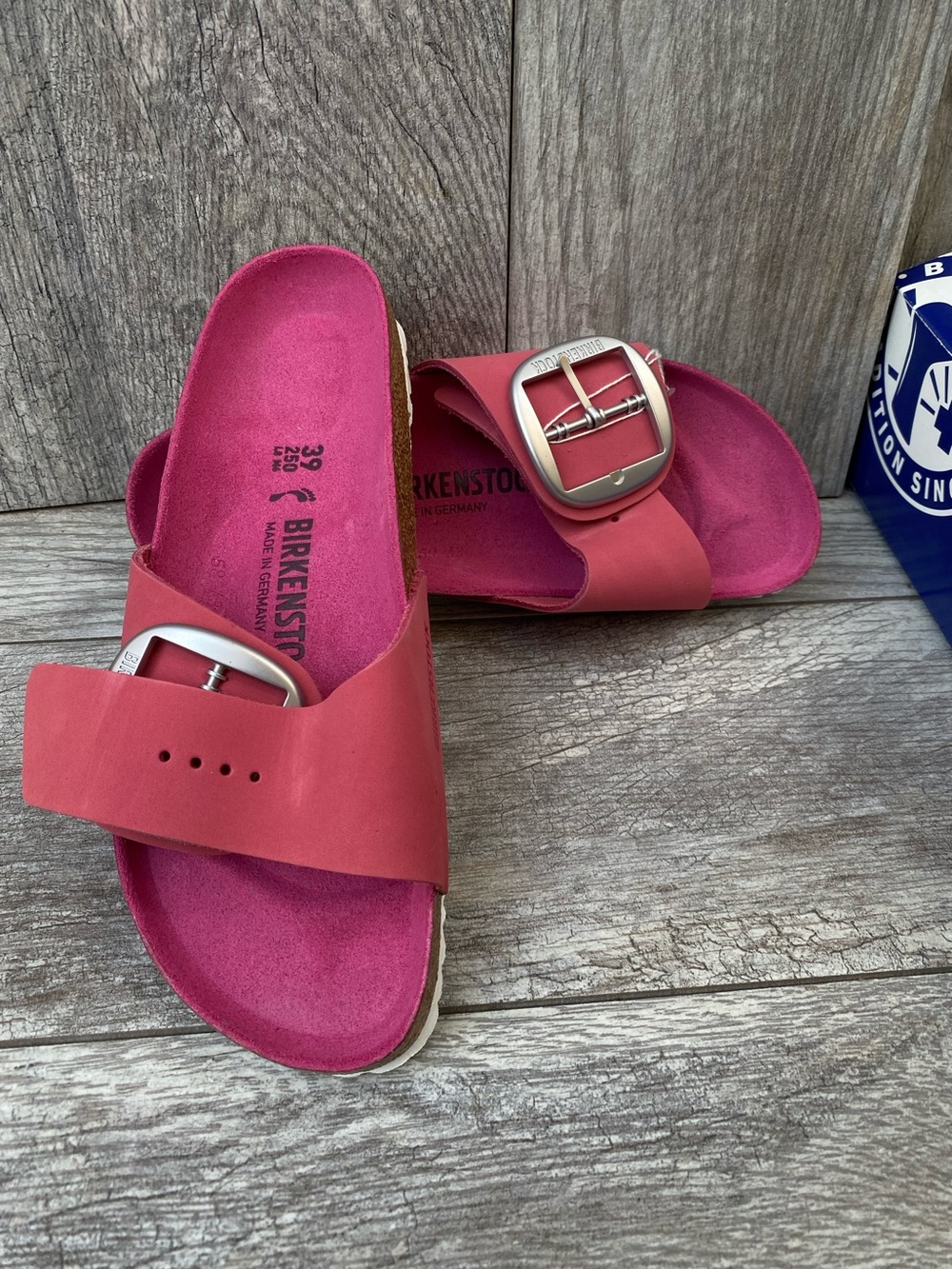 Birkenstock Madrid Big Buckle Fuchsia Tulip 39 / US 8